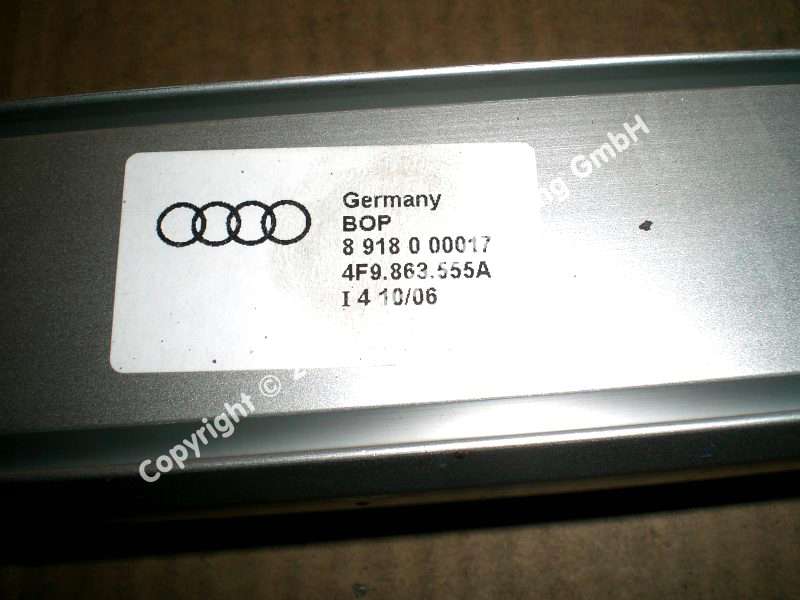 Audi A6 C6 4F Avant Schiene Kofferraum links 4F9863555A BJ2007